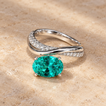 Anillo Infinity Turmalina