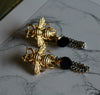 Aretes Abeja Calcedonia