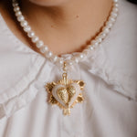 Collar de Perlas Sagrado Corazon