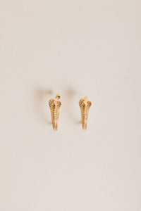 Aretes Serpiente Cobra