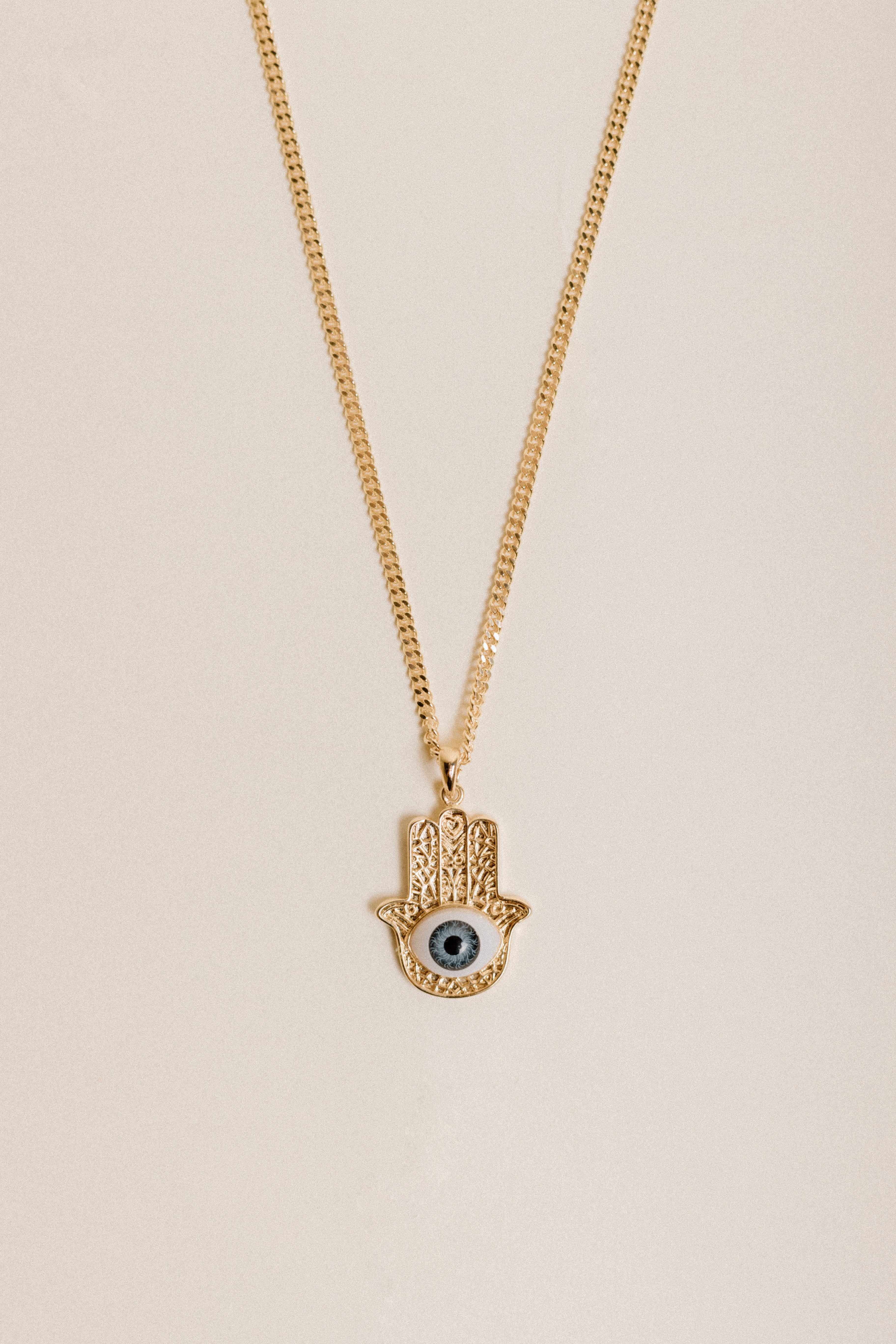 Collar Mano Hamsa Ojito