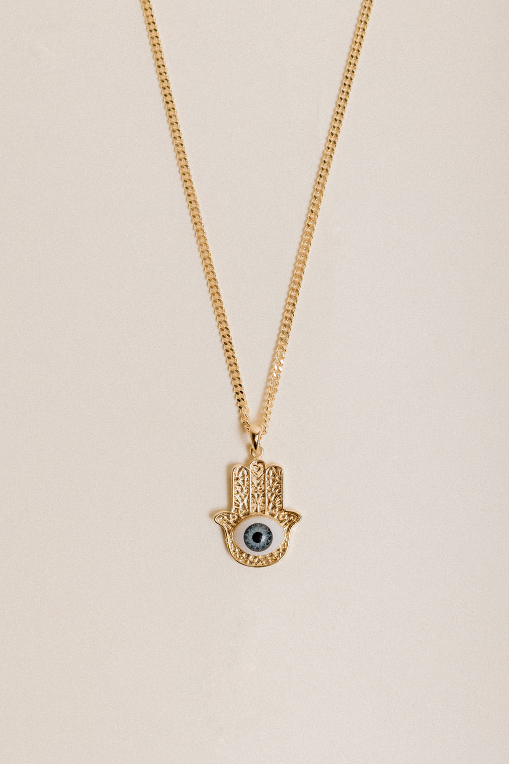 Collar Mano Hamsa Ojito