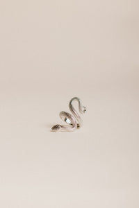 Anillo Serpiente Plata