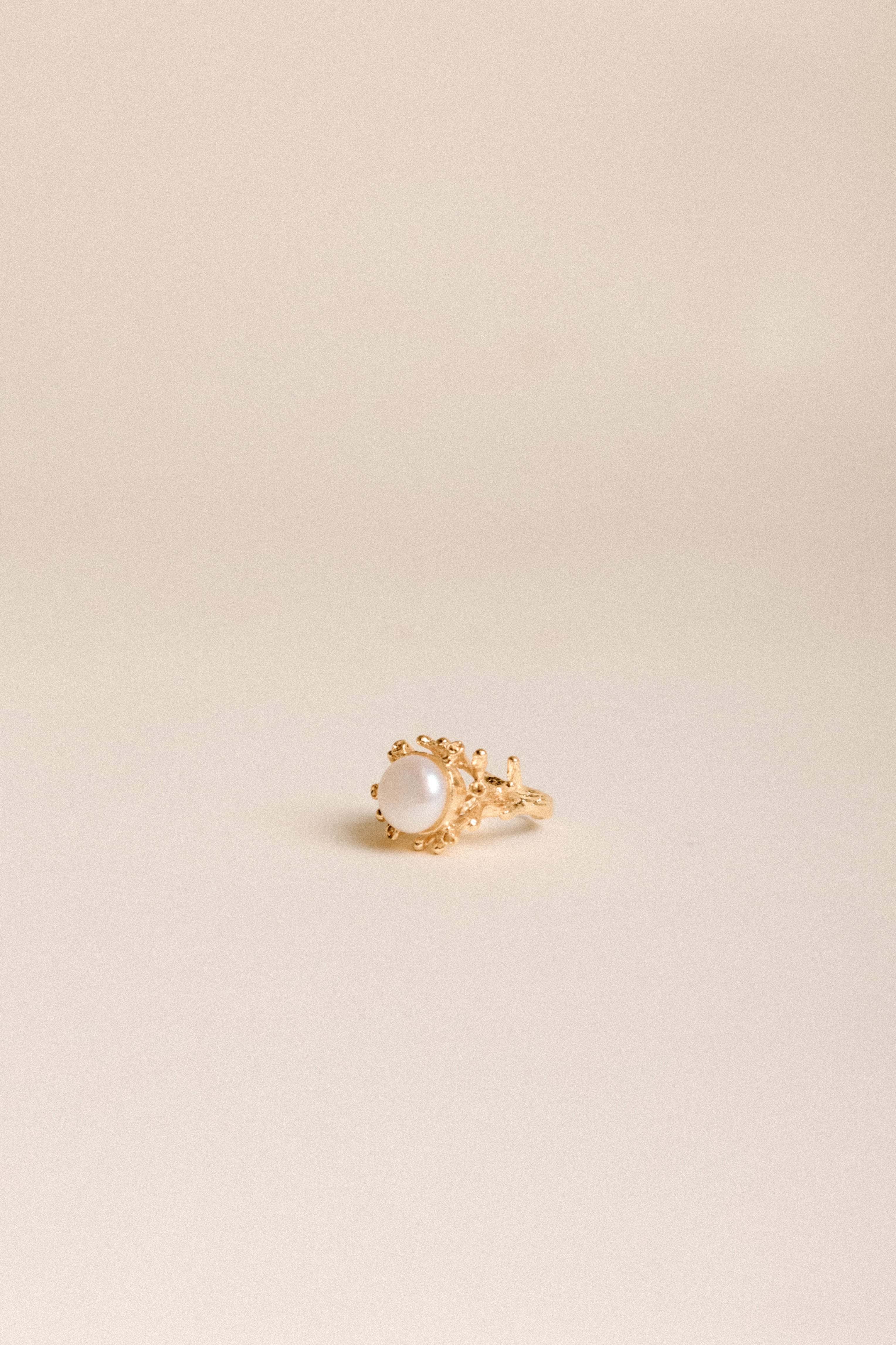 Anillo Coral Perla