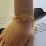 Pulsera Moneda Serpiente